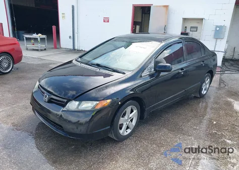 2008 Honda Civic Ex from USA, damaged, VIN 1HGFA16878L016797